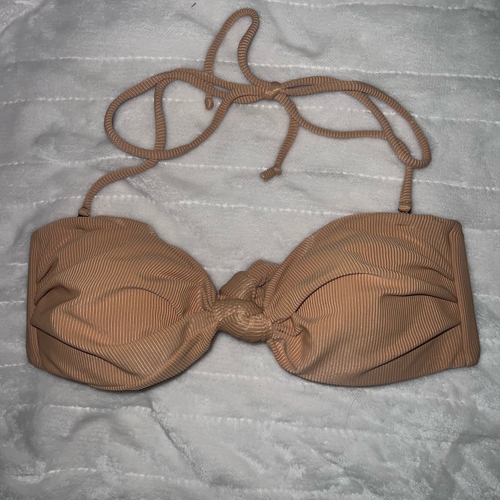 SKATIE Lyndi Top - Nude Classic Ribbed SMALL